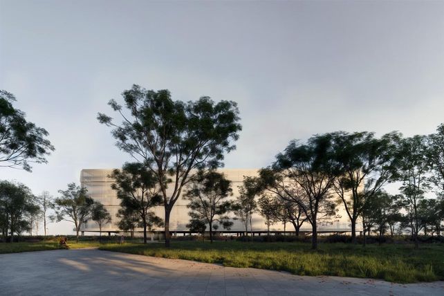 Sala de conciertos, auditorio al aire libre, escuela y un muelle: las ideas para el parque de la Cabecera