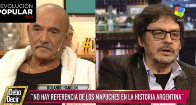 Rolando Hanglin Criticó A Los Mapuches Y Felipe Pigna Contestó Con Una Rolando Hanglin Criticó A Los Mapuches Y Felipe Pigna Contestó Con Una