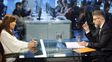 La exmandataria se entrevistó con el periodista Luis Novaresio.