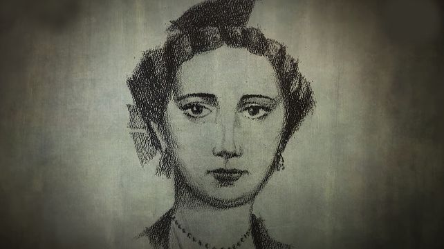 María Catalina Echevarría de Vidal confeccionó la bandera argentina que se enarboló