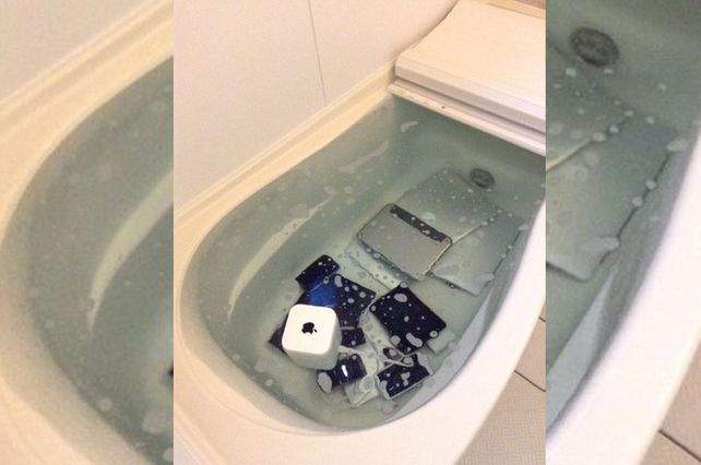 La peor venganza: él la engañó y ella le tiró todos sus dispositivos Apple al agua