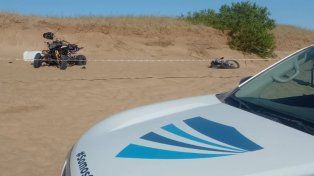 Un motociclista murió al chocar con un cuatriciclo. (Foto: Minuto G).