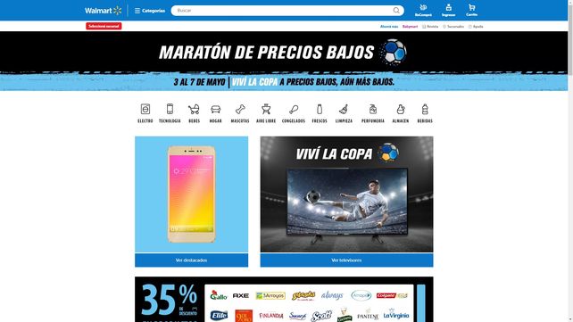 Maratón de Precios Bajos en Walmart