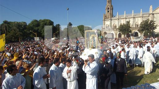 Estiman que más de 150 mil fieles participarán de la Fiesta de Guadalupe