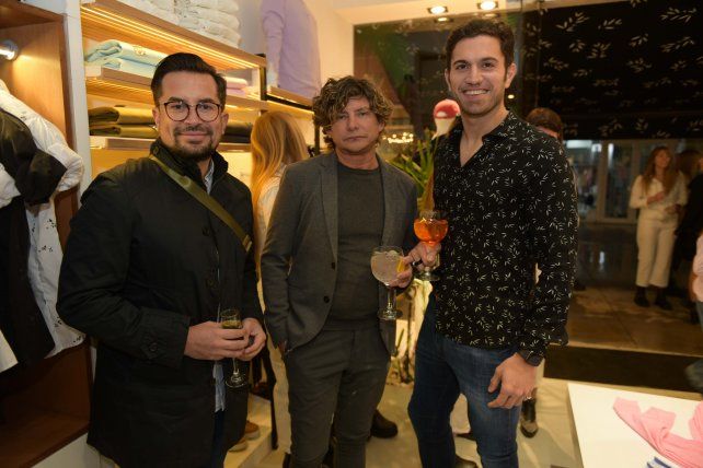 Fernando Franki, Alejandro Velazquéz y José Addoumie