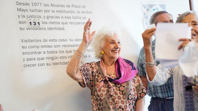 Abuelas de Plaza de Mayo anunció la restitución del nieto 131