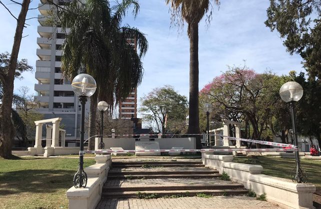 En plaza Constituyentes