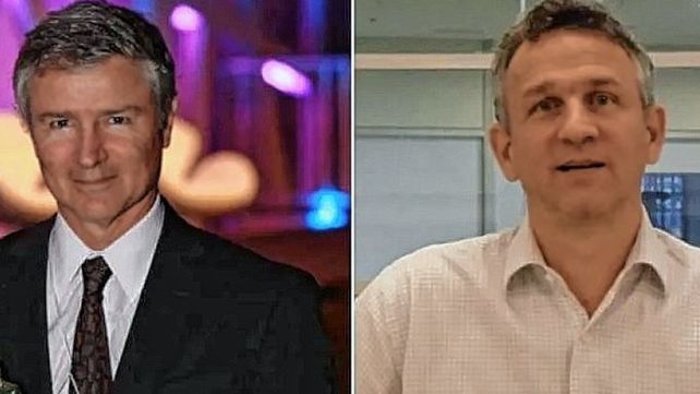 Julio César y Fernán Saguier