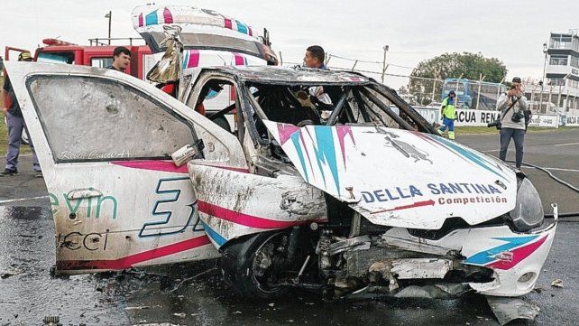 &nbsp;Un dramático accidente con incendio se produjo en el Car Show Santafesino en Paraná.