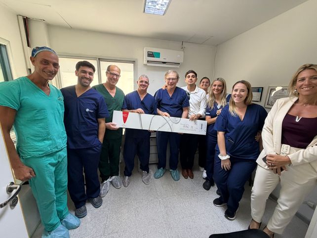 El equipo que participó de la intervención 