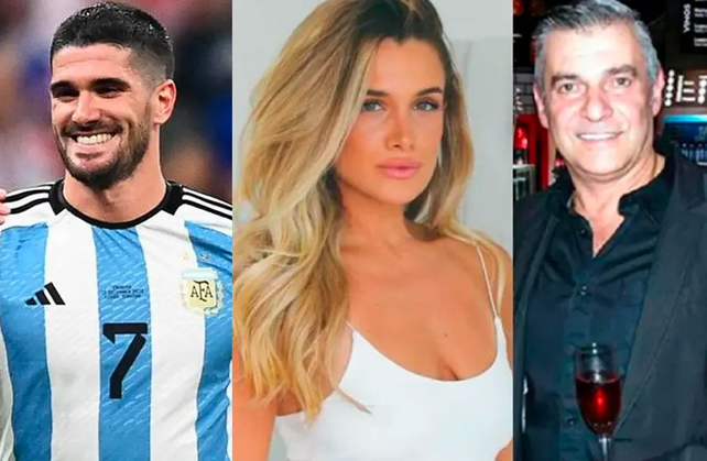 Se conoció uno de los violentos audios que Rodrigo de Paul recibió de Horacio Homs