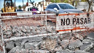 Trabajos de bacheo en la ciudad de Santa Fe&nbsp;