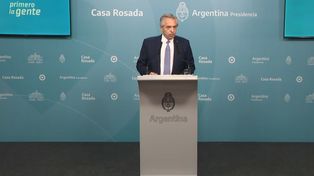 Desde Casa Rosada, el Presidente reiteró el pedido para que el mandatario jujeño convoque a encontrar caminos de diálogo&nbsp;