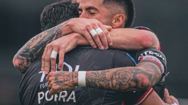 Tomás Porra marcó el gol de la victoria para Barracas Central.