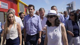 La presidenta del Banco Nación, Silvina Batakis, estuvo en Expoagro.