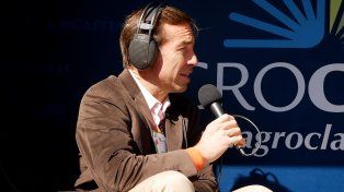 David Roggero, presidente de Aapresid, brindó una entrevista desde el stand de Agroclave en el Congreso A Suelo Abierto.