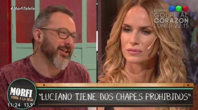 La actriz dialogó con el rosarino Gerardo Rozín en el programa Morfi