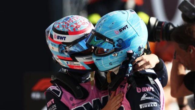 Franco Colapinto y Pierre Gasly.