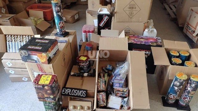 En un mega operativo