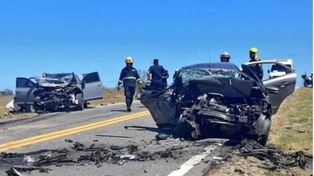 Choque fatal en Punta del Este: encontraron cocaína rosa en uno de los autos