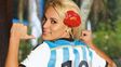 rocio oliva firmo contrato para jugar al futbol en un club argentino