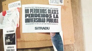 Paro Universitario: un gremio entrerriano para hasta el sábado 6