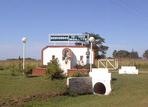 Un pueblo santafesino hizo una procesión para que llueva