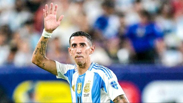 El adiós. Ángel Di María el domingo se despide de la selección luego de largos años defendiendo la albiceleste.