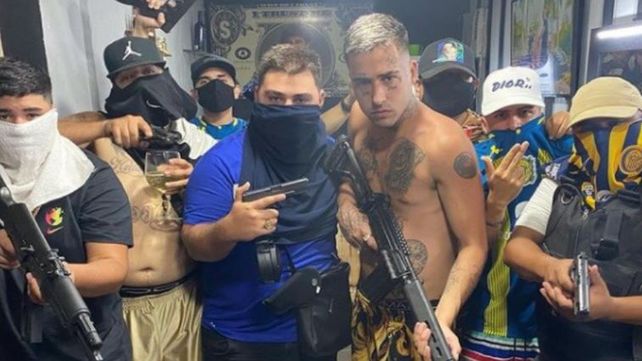 Esta fue la foto por la que Zaramay cayó preso junto a un pariente de Guille Cantero.&nbsp; 