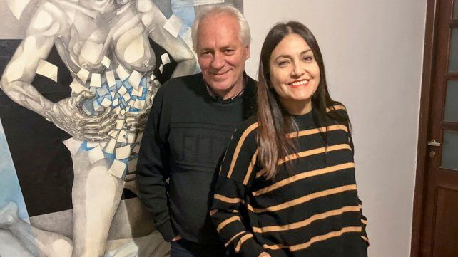 Pareja de artistas: Mario Milocco y Ana Garello