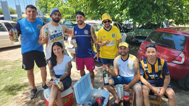 Los hinchas de Central coparon Santiago del Estero y sueñan