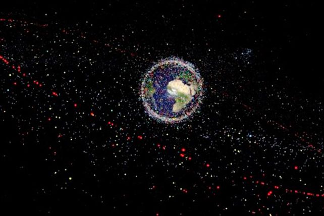 La basura espacial es un grave problema
