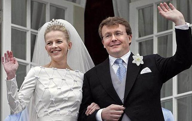El príncipe y su esposa. Juan Friso y su mujer