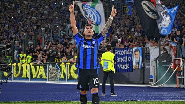 Gol de Martínez en la caída de Inter ante Lazio en el Calcio