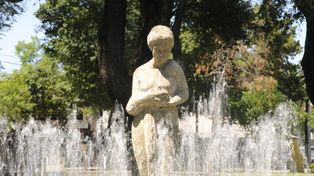 ¿Qué pasó con la estatua de una de las fuentes de la Pueyrredón?