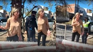 Si tuviera una 4 x 4 te la paso por encima: la furia de una funcionaria contra docentes en un piquete