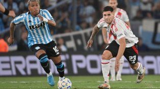 River no pudo con Racing y cerró el año con una derrota.