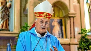 Presencia. El arzobispo de Paraná estará a cargo de la celebración del domingo 1 de mayo, a las 9.30.&nbsp;