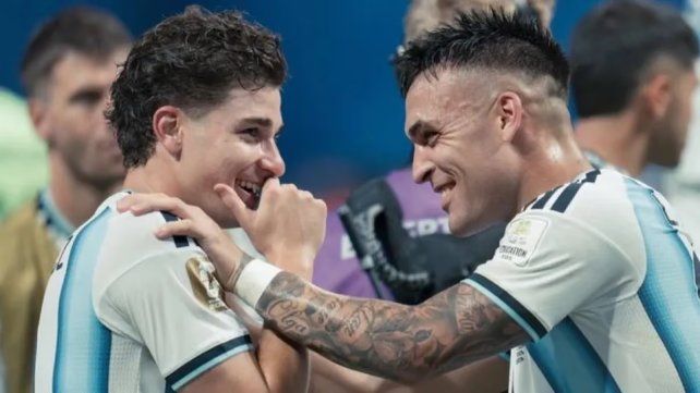 Lautaro Martínez, sobre Julián Álvarez: No está atravesando un momento fácil