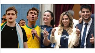 Jóvenes en la política: un fenómeno que comparten Bolsonaro en Brasil y Milei en Santa Fe