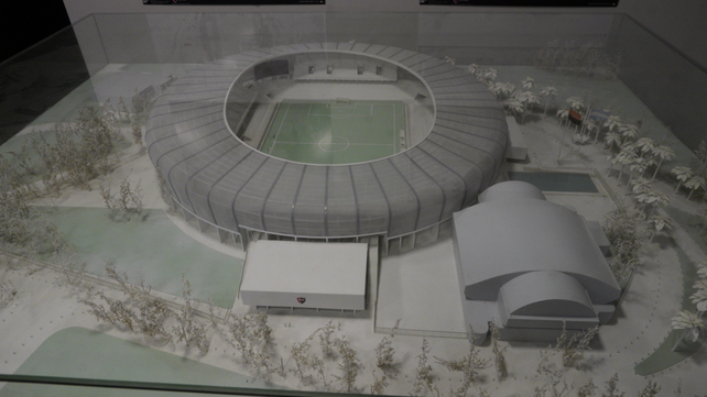 El plan integral de renovación del estadio de Newell's, del arquitecto rosarino Mario Corea.