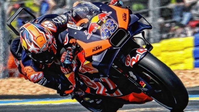 Jack Miller voló en las prácticas del MotoGP en Le Mans