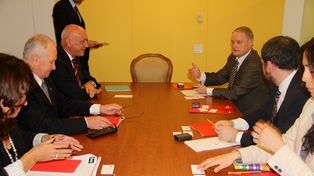 Bonfatti se reunió en Washington con autoridades de la OEA