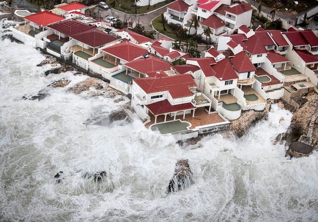El huracán Irma destruyó el 95% de la Isla de San Martín