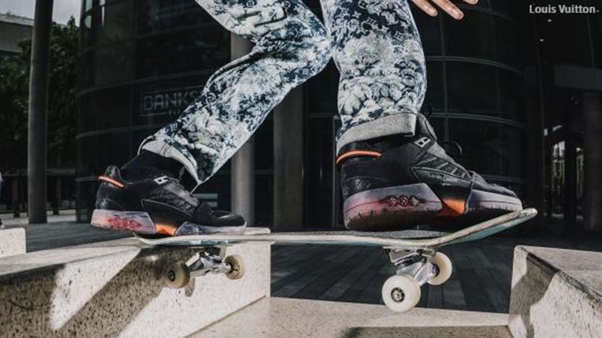 Lucien Clarke Reveals Signature Louis Vuitton Skate Shoe