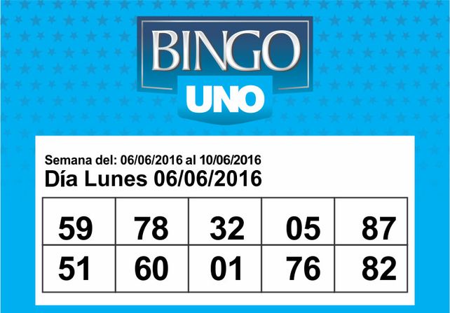Bingo UNO: bases y condiciones