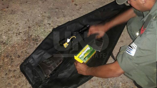 Incautaron un arma de fuego en un chequeo vehicular en Colastiné