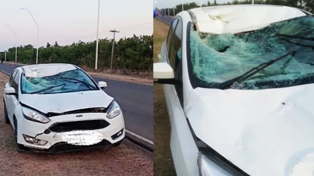 Ciclista murió atropellado por un auto en Ruta 2.