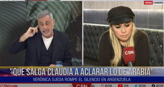 Video: durísimo cruce entre Verónica Ojeda y Claudia Villafañe por la herencia de Maradona