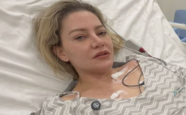 Nadia Beller Delgado fue internada en un hospital de la ciudad boliviana de Santa Cruz.